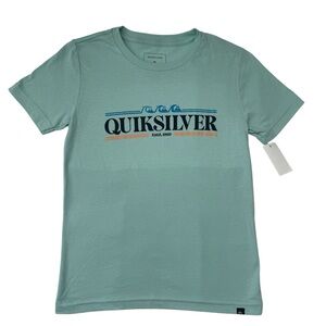 NWT, QUIKSILVER Boys Graphic Tee Size Small